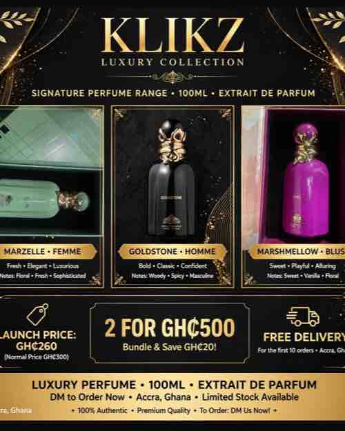 Klikz Luxury Collection Extrait de Parfum