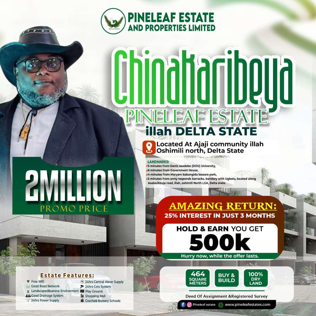 Chinakaribeya Estate Land in Illah, Delta State