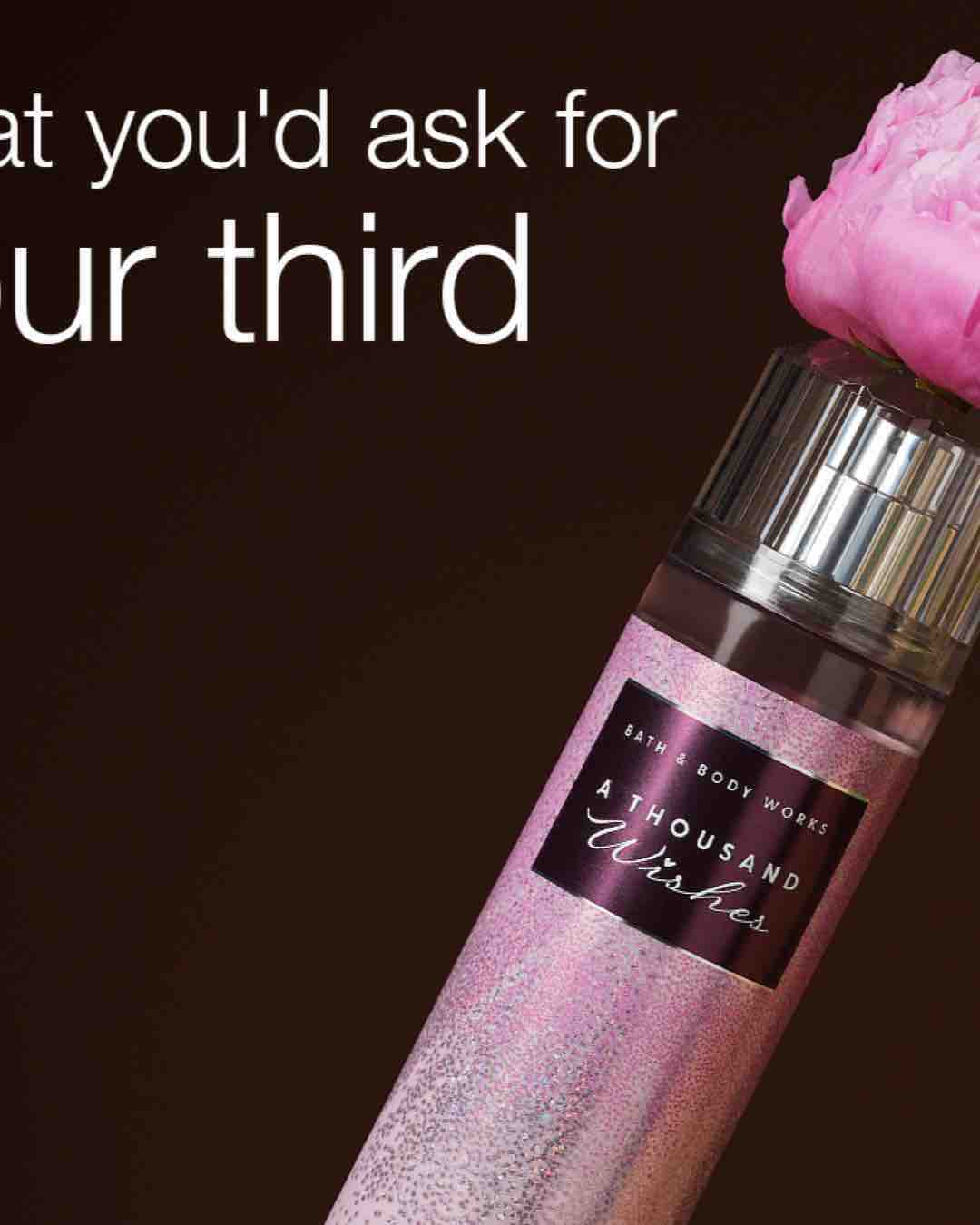 Bath & Body Works A Thousand Wishes Fine Fragrance Mist
