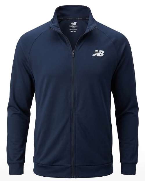 New Balance Men's Navy Full-Zip Activewear Jacket