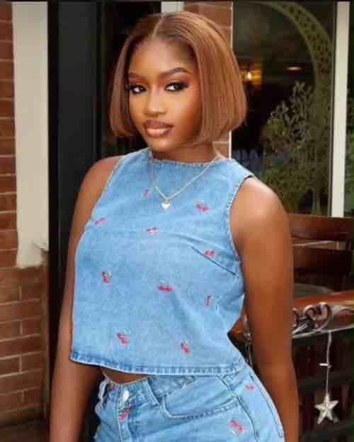 Denim Crop Top and Shorts Set