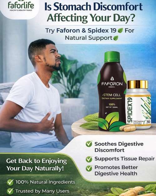 Faforon & Spidex 19 Digestive Support Supplements