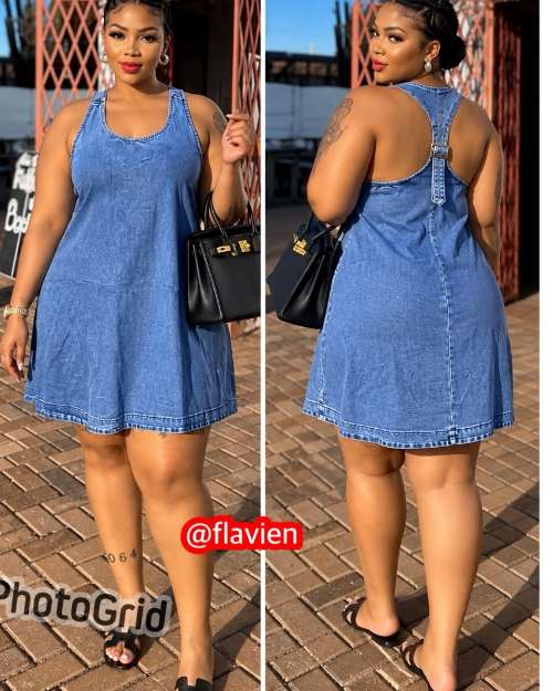 Denim Mini Dress