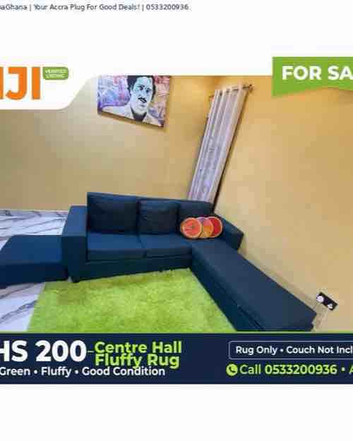 Pre-Owned Fluffy Centre Hall Rug