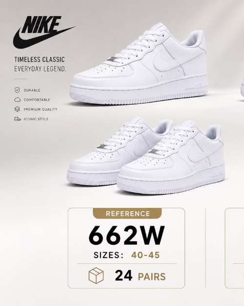 Nike Air Force 1 White Sneakers