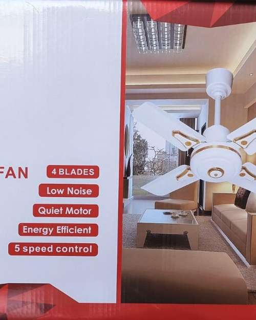 4-Blade Energy Efficient Ceiling Fan with 5-Speed Control