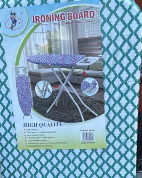 Ironing Board with Patterned Cover