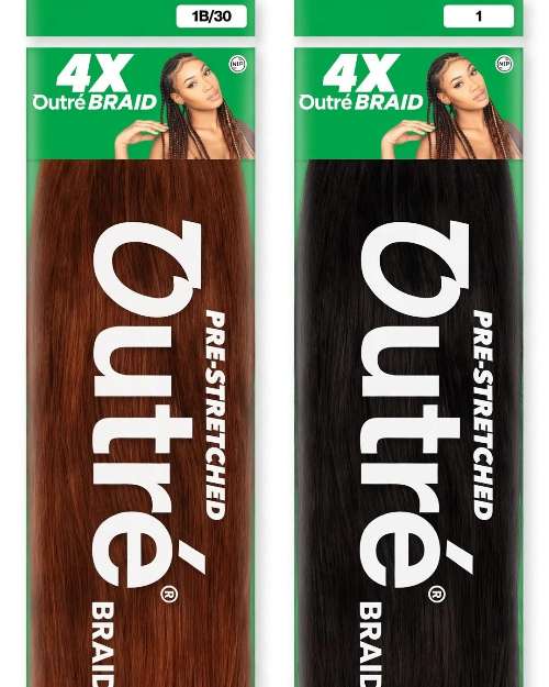 Outre 4X Pre-Stretched Braiding Hair