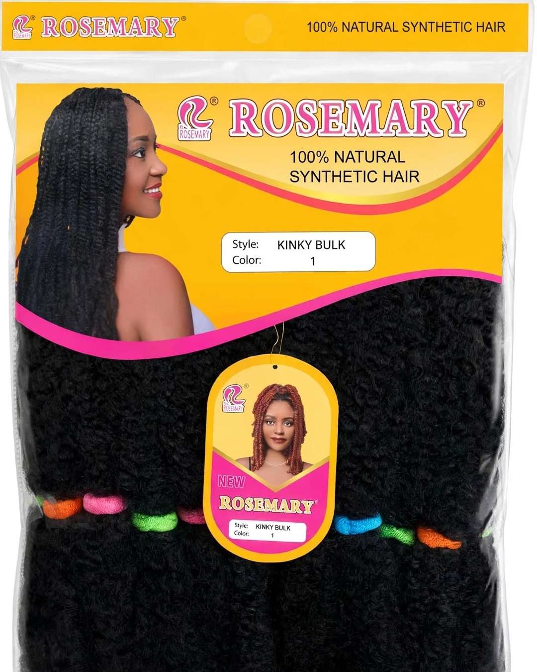 Rosemary Kinky Bulk Synthetic Hair Extension