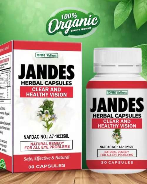 Jandes Herbal Capsules for Clear and Healthy Vision
