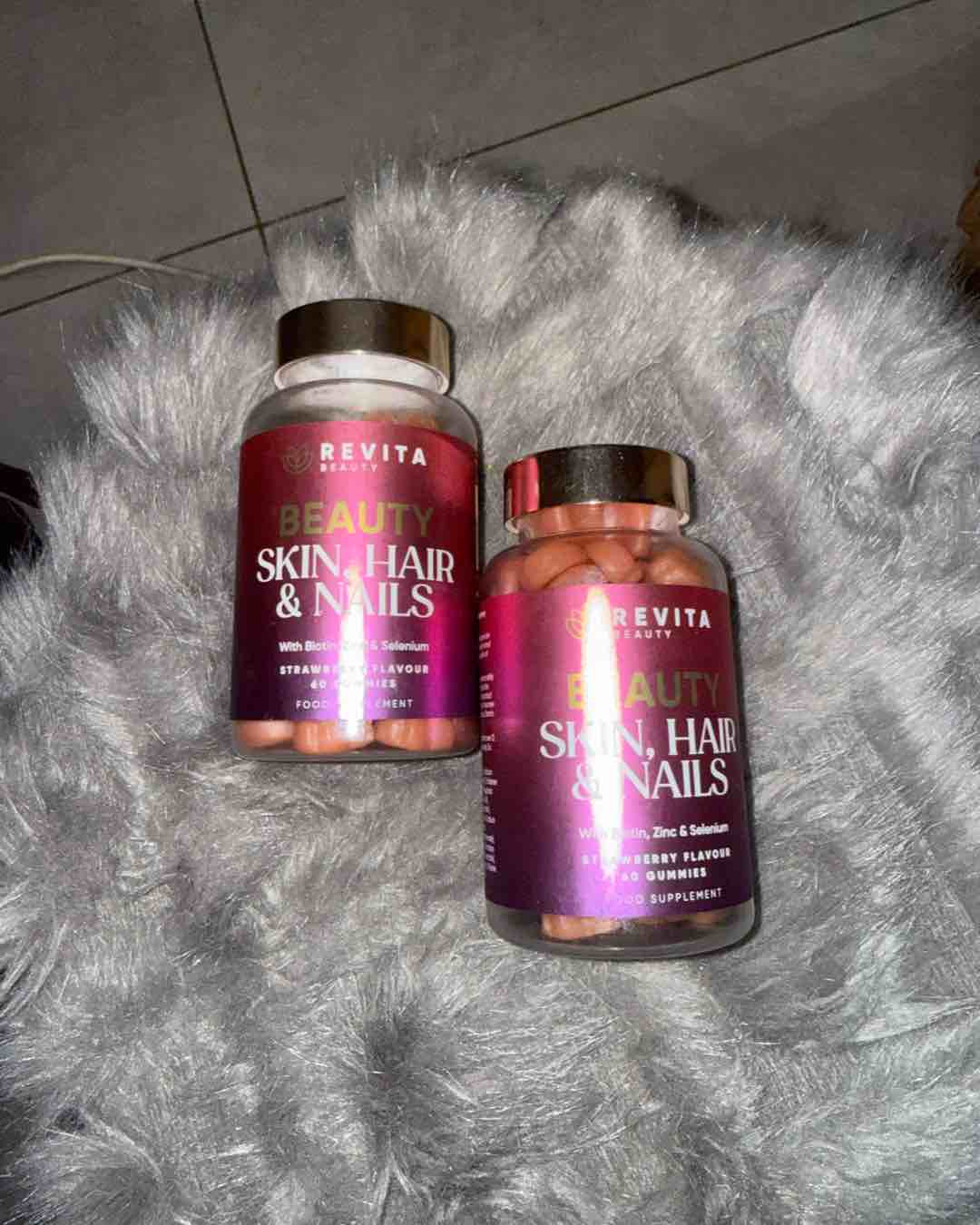 Revita Beauty Skin, Hair & Nails Strawberry Gummies