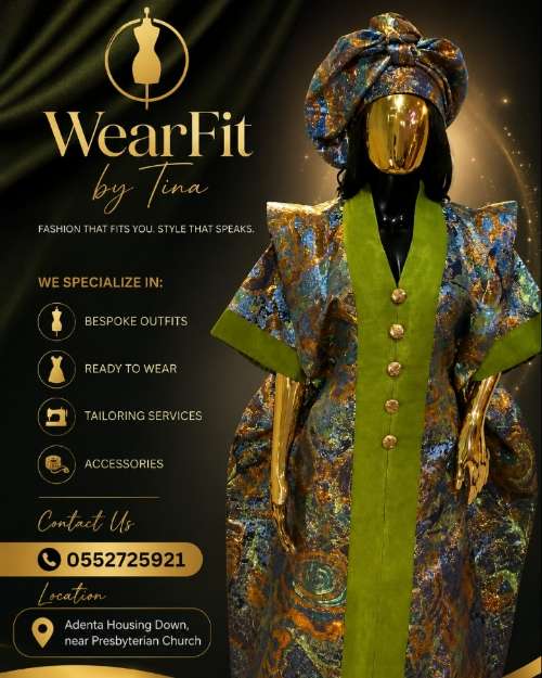 WearFit by Tina Bespoke Outfits and Tailoring Services