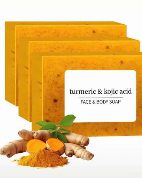 Turmeric & Kojic Acid Face & Body Soap