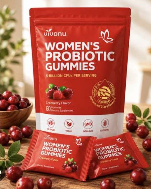 Vivonu Women's Probiotic Cranberry Gummies