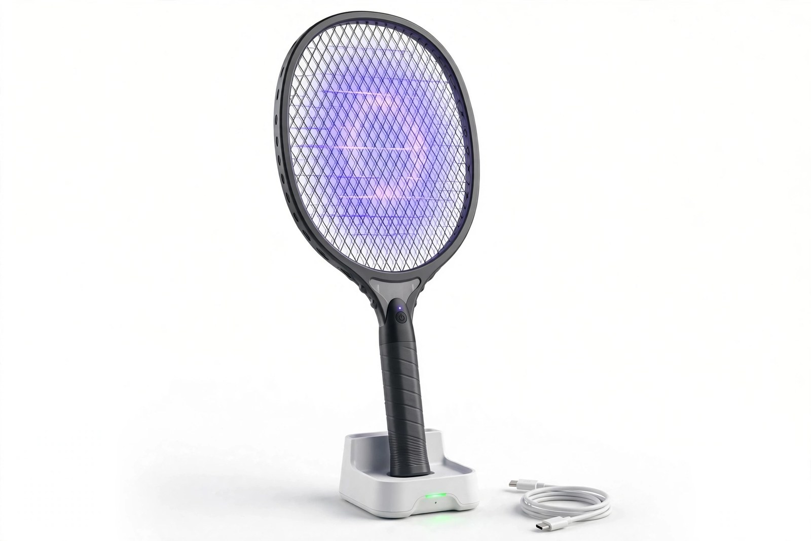 Rechargeable Electric Mosquito Swatter and Trap Lamp