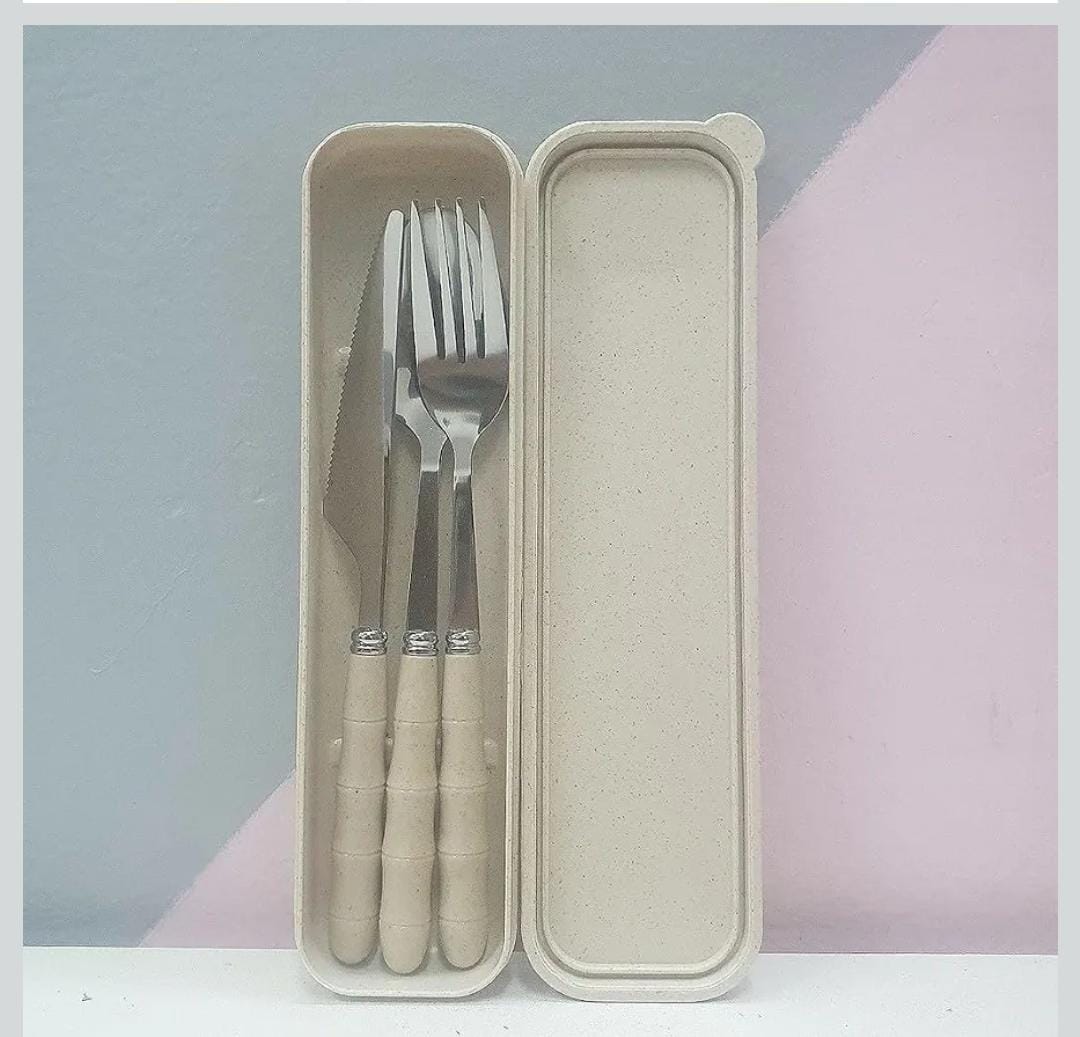 Portable Cutlery Set with Case