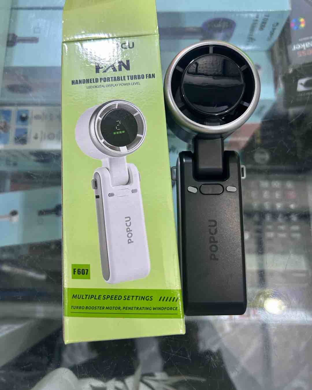 POP CU F607 Handheld Portable Turbo Fan