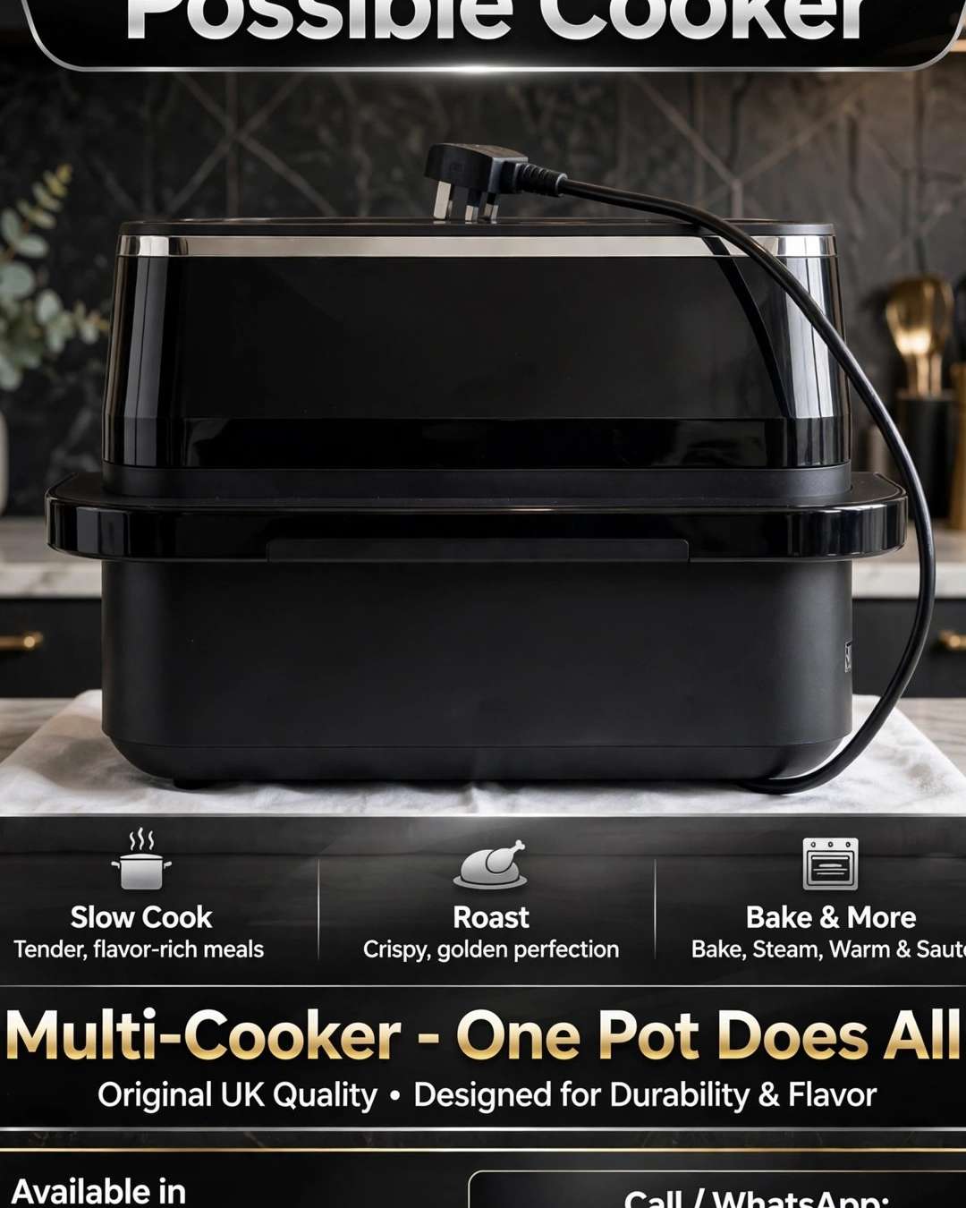 Multi-Cooker Air Fryer