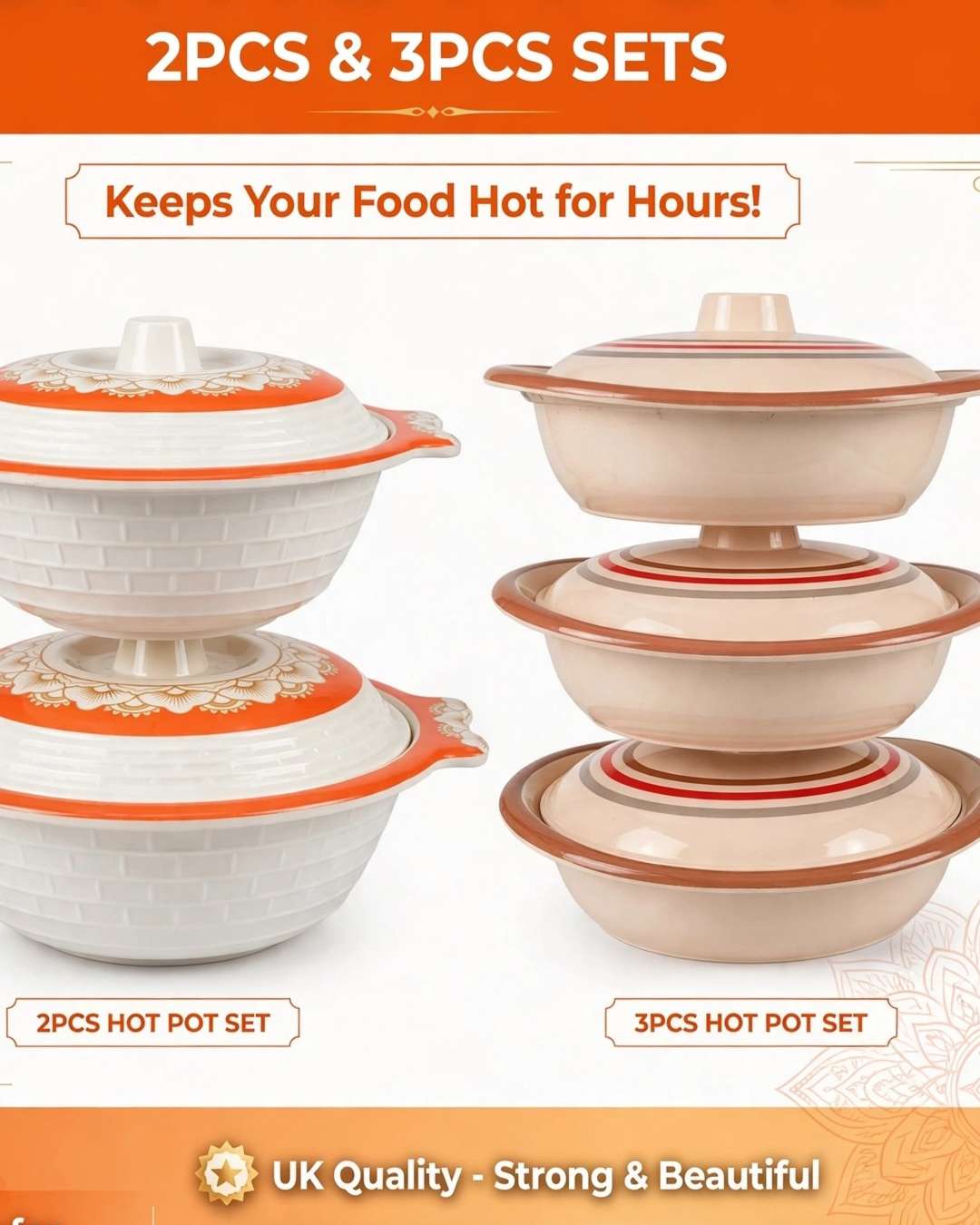 Insulated Serving Bowls Set