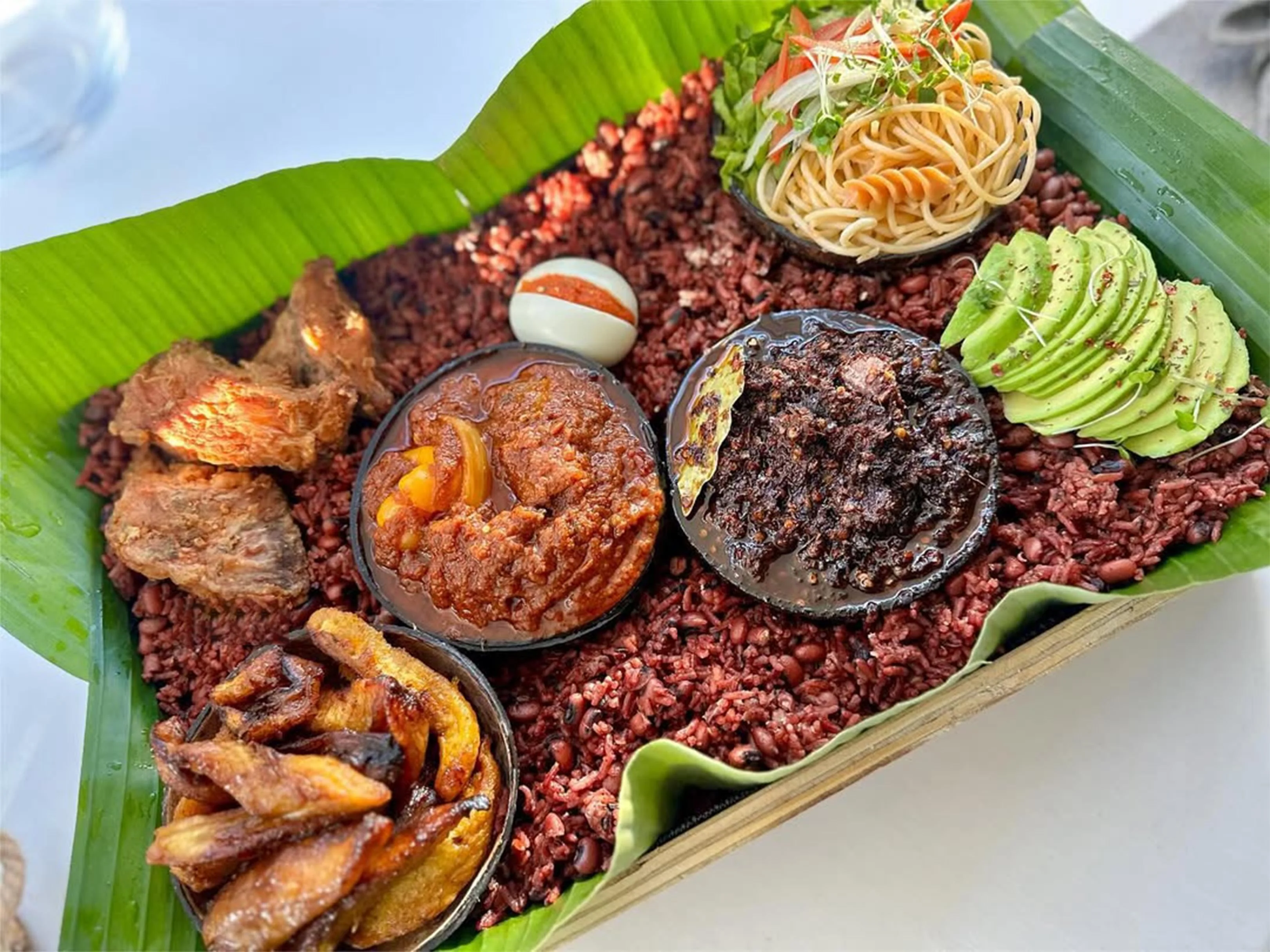 Tuo Zaafi with Ayoyo and Stew