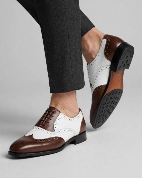 Luxurious Double Buckle Monk Leather Shoes