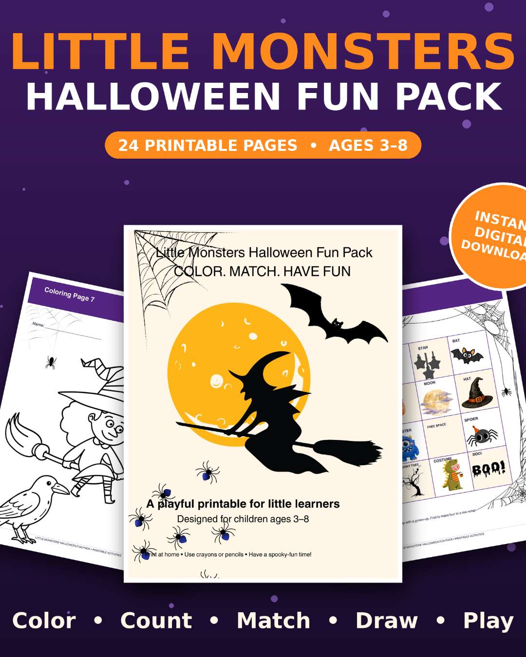 Little Monsters Halloween Fun Pack