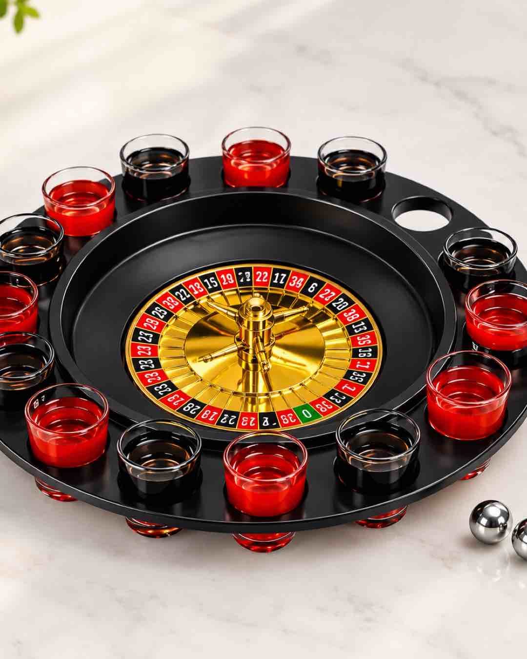 Shot Roulette Drinking Game Set