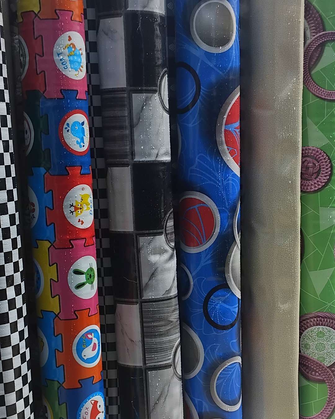 Rubber carpet 