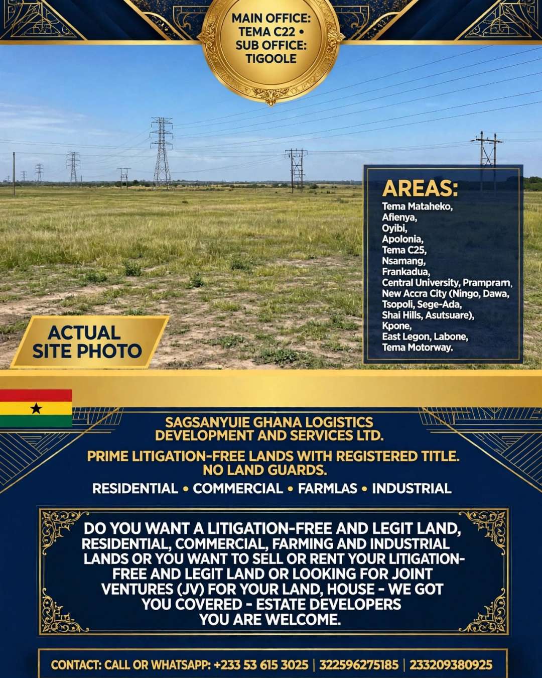 litigation -free land 