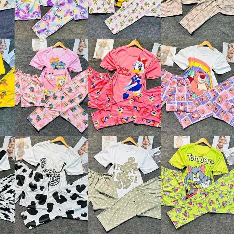 3 in 1 animation pieces loungewear 