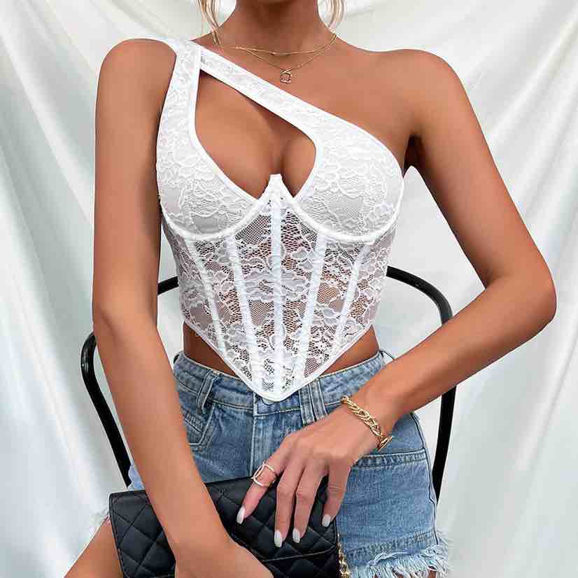 Sexy corset crop top 
