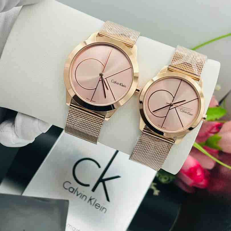 CALVIN KLEIN COUPLE WRISTWATCH❤️🥰