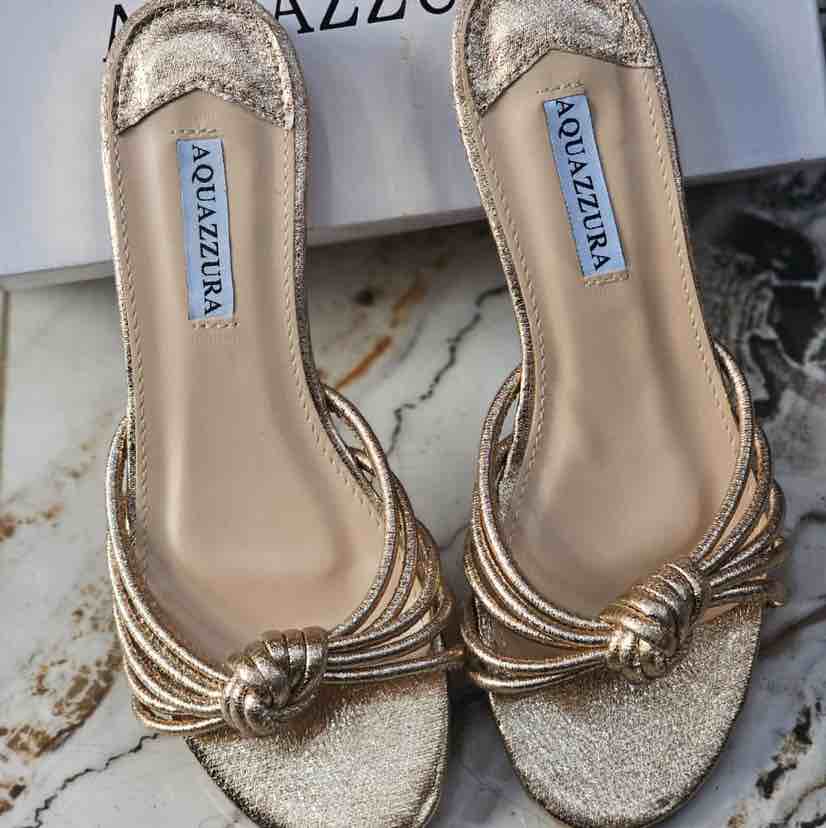 AQUAZURA SLIPPERS 
