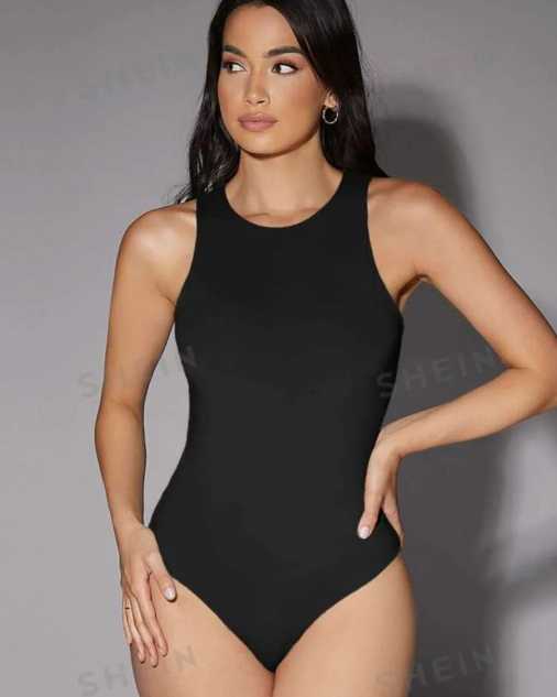Sleeveless Bodysuit - Free Size 