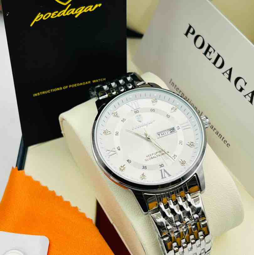 POEDAGAR CHAIN WRISTWATCH FOR MEN