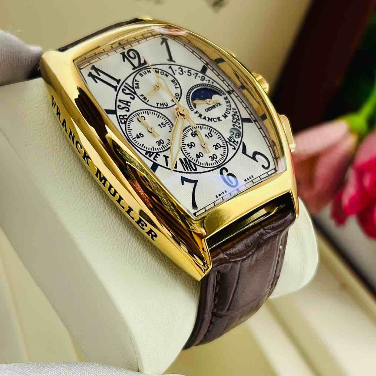 FRANCK MULLER SIGNATURE WRISTWATCH 