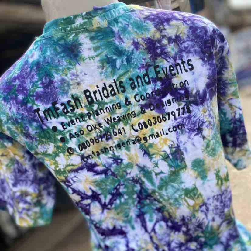 Adire customized top