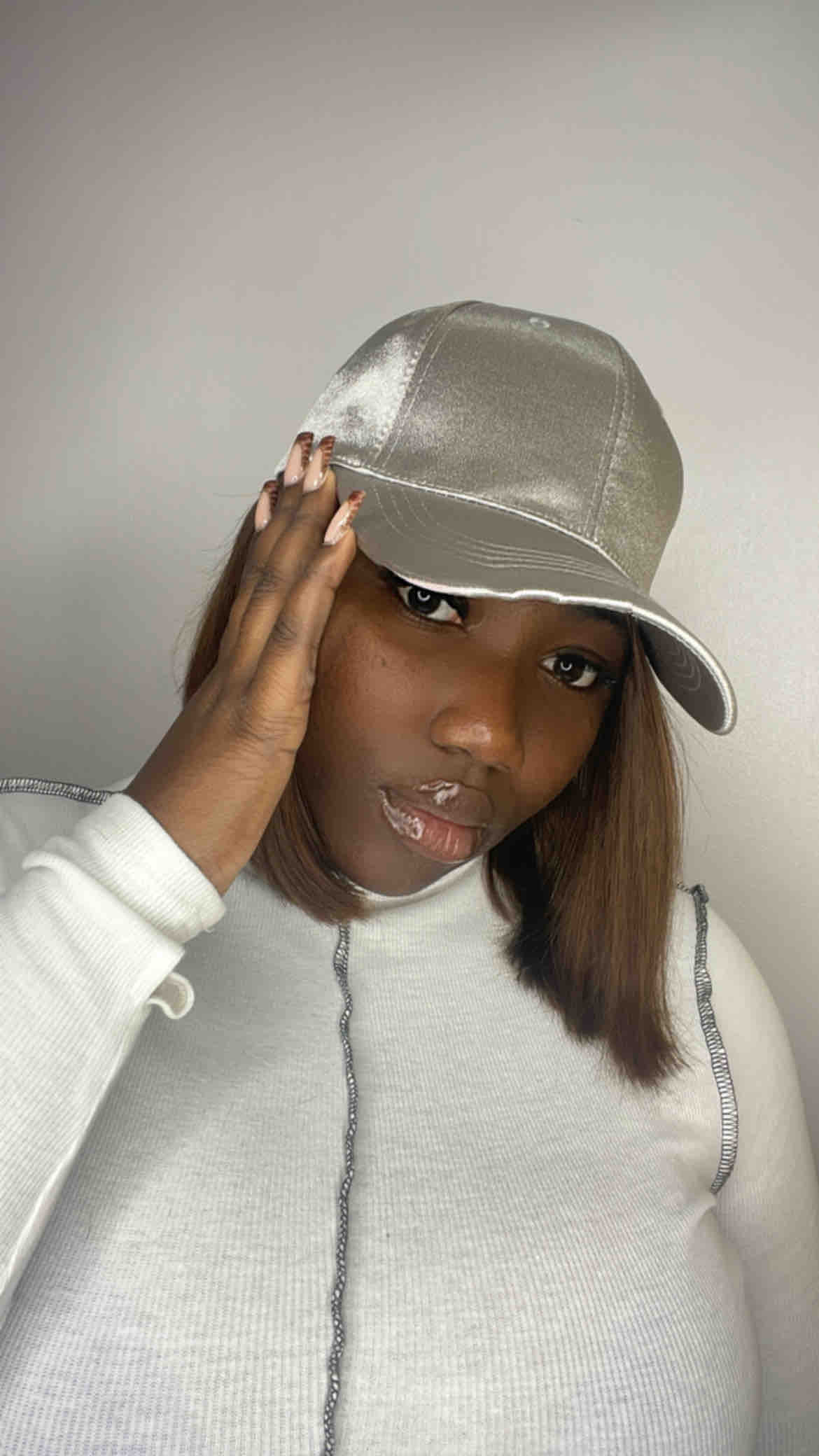 The Satin Face Cap