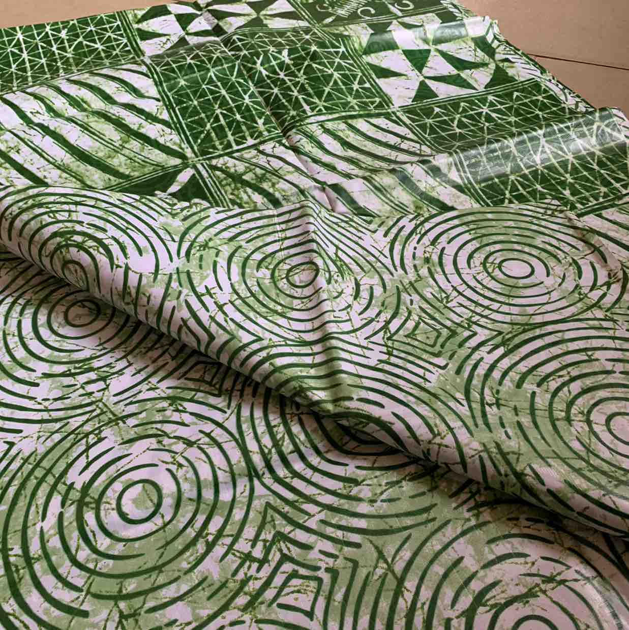 Polish Adire Fabric