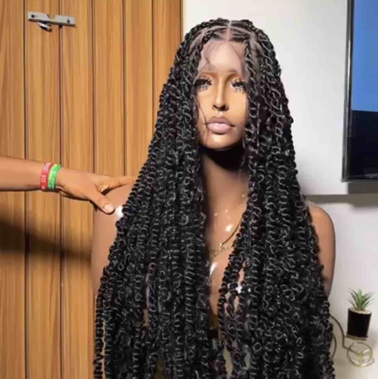 360 passion twist braided wig 