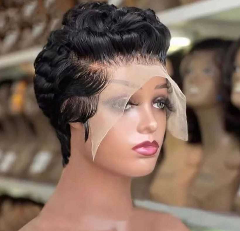 Human hair wig