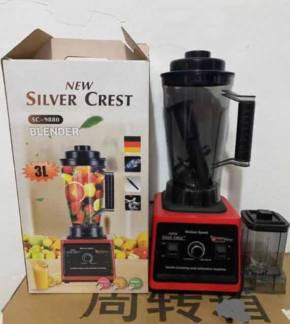 8000Watt Double cup Silver Crest Blender