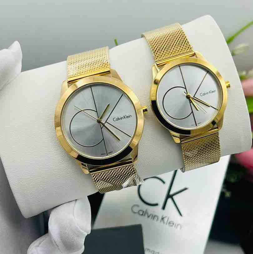 CALVIN KLEIN COUPLE WRISTWATCH 