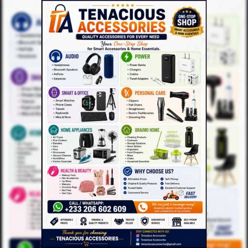 TENACIOUS ACCESSORIES