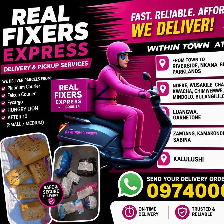 REAL FIXERS EXPRESS DELIVERY AND PICK UP SERVICES
