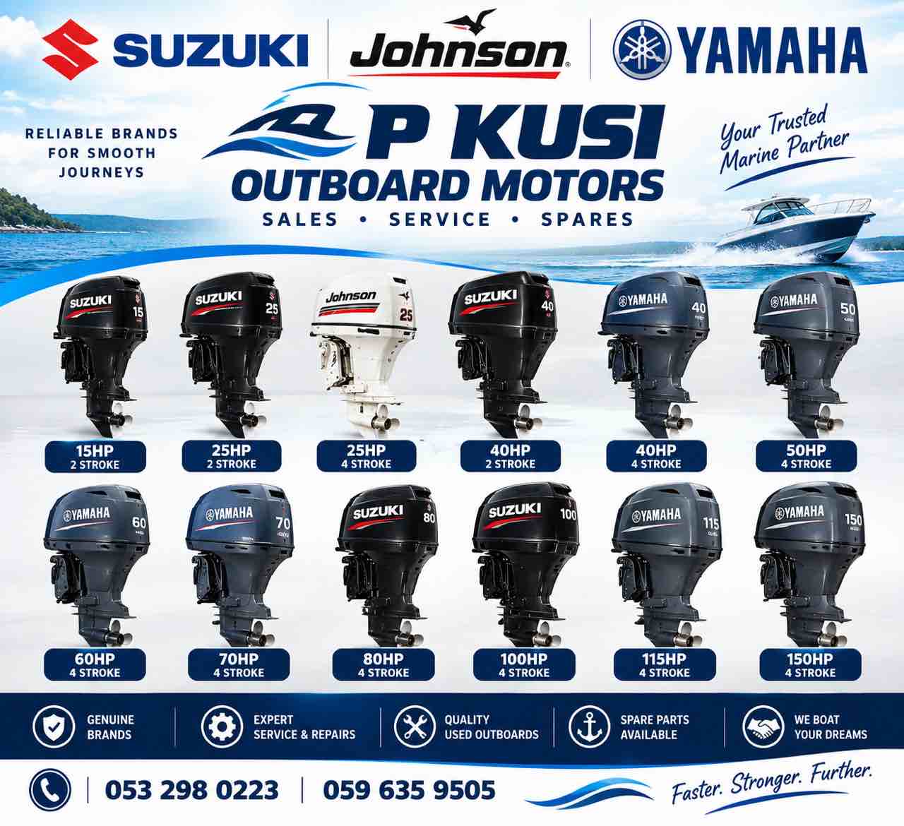 P Kusi OUTBOARD MOTORS