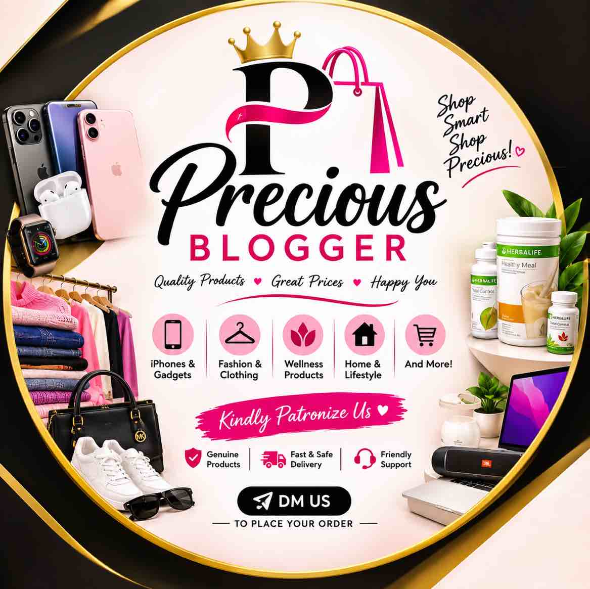 Precious blogger Gh